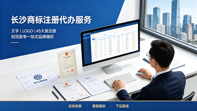 长沙商标注册代办服务banner