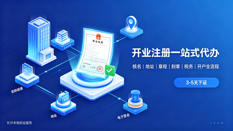 长沙公司注册代办banner
